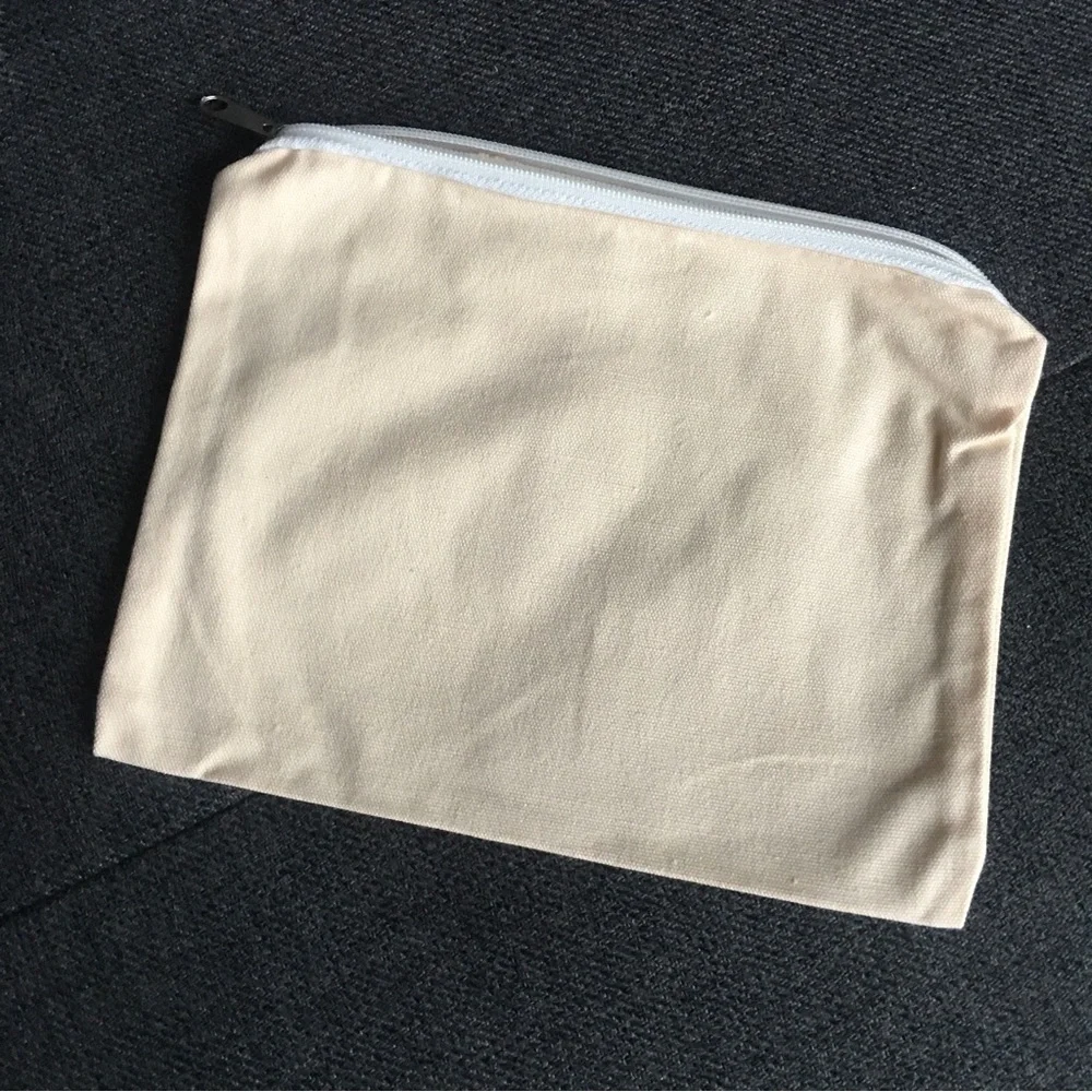 “This Bag Contains My Face” Makeup Bag, Travel Pouch, Yellow